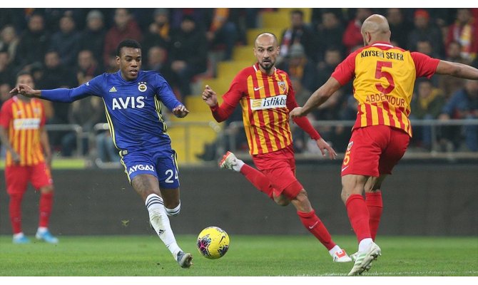 Fenerbahçe Kayseri deplasmanından puansız dönüyor