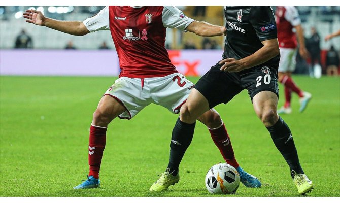 Beşiktaş UEFA Avrupa Ligi'nde deplasmanda Braga ile karşılaşacak