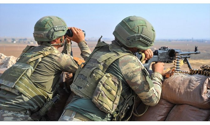 PKK/YPG'li teröristlerden Barış Pınarı Harekat bölgesine 24 saatte 11 saldırı