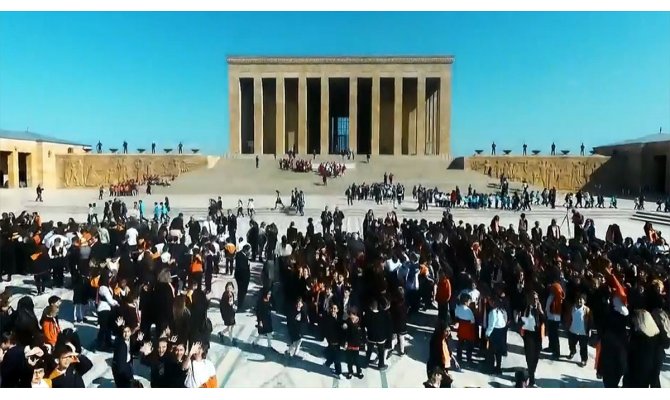 Milli Savunma Bakanlığından 'Anıtkabir' videosu