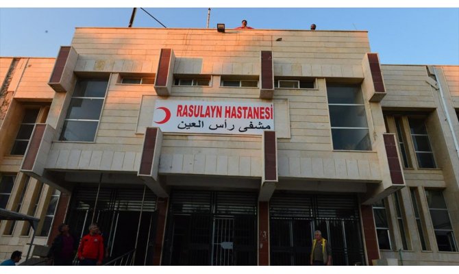 Teröristlerin tahrip ettiği Rasulayn Hastanesi şifa dağıtmaya başladı