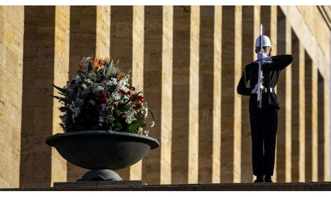 Anıtkabir 10 Kasım törenine böyle hazırlandı