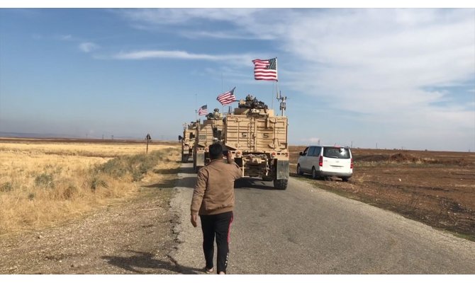 ABD ordusu YPG/PKK'yla petrol için ortak devriye yapıyor