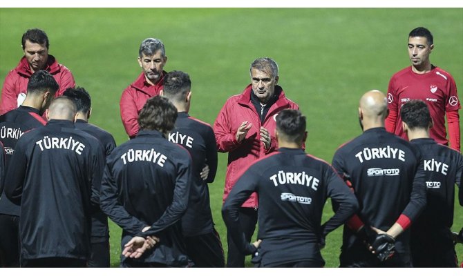 A Milli Futbol Takımı İzlanda maçına hazır