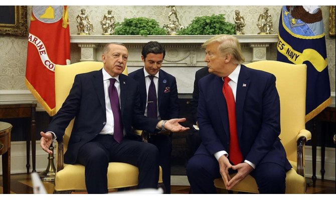 Trump'tan Erdoğan'a Suriye konusunda teşekkür