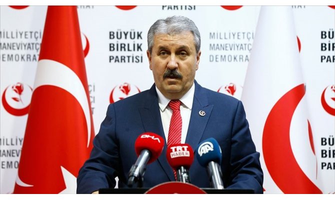 BBP Genel Başkanı Destici: ABD-Türkiye ilişkilerinde yeni bir sayfa açılmış görünüyor