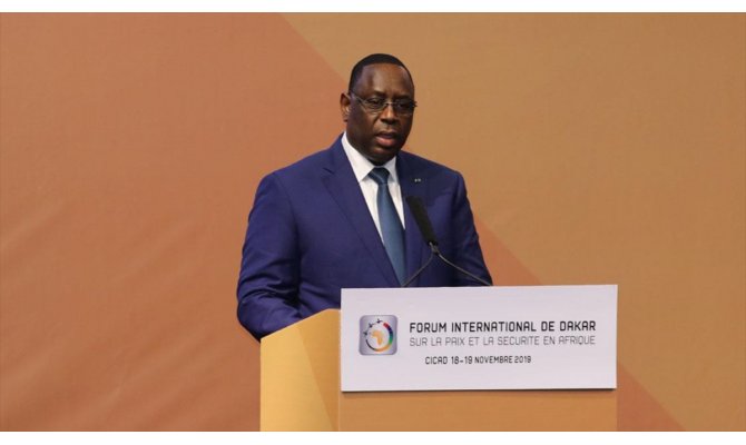 Senegal Cumhurbaşkanı Sall: Sahel'in güvenliği için terörle mücadelede dayanışma şart