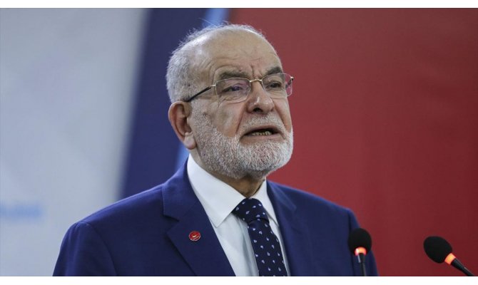 Saadet Partisi Genel Başkanı Karamollaoğlu: İsrail'in zulmüne ses çıkarılmıyor