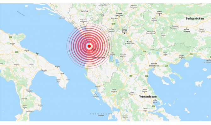 Arnavutluk'ta 6,4 büyüklüğünde deprem