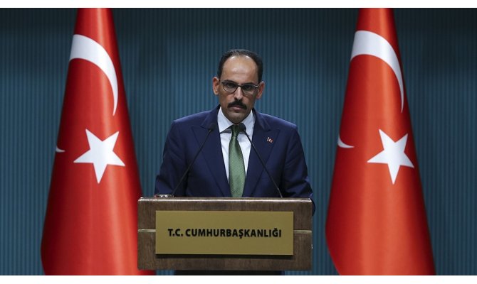 Cumhurbaşkanlığı Sözcüsü Kalın: NATO müttefikleri Türkiye'ye yönelik tehditleri ciddiye almalı