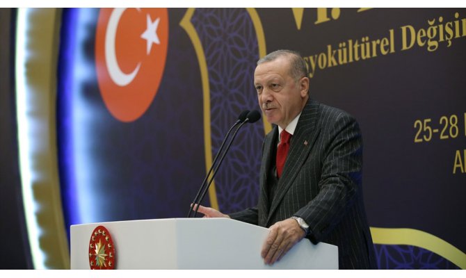 Cumhurbaşkanı Erdoğan: İslam bize göre değil, biz İslam'a göre hareket edeceğiz