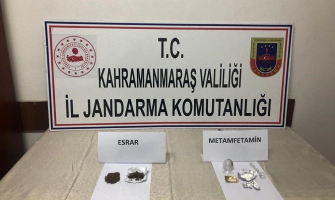 Kahramanmaraş’ta uyuşturucuya 4 gözaltı