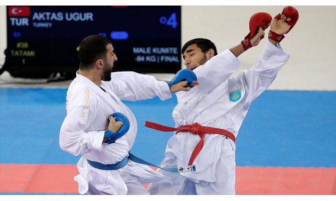 Karate 1 Premier Lig'de Türk sporculardan 7 madalya