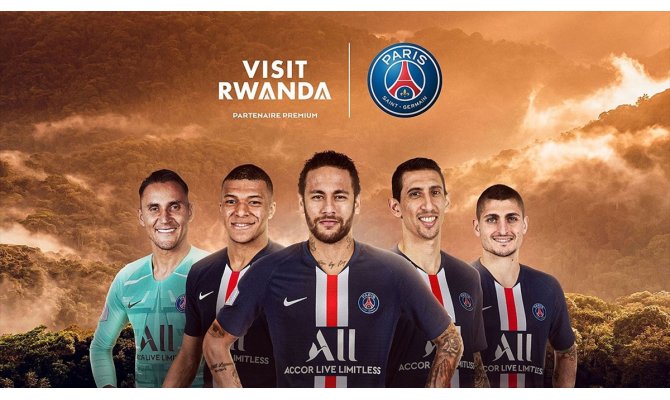 Paris Saint-Germain ile Ruanda iş birliği yaptı