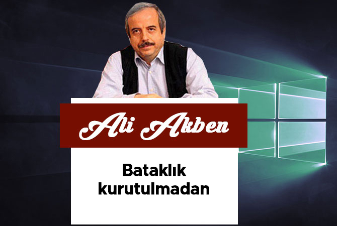 Bataklık kurutulmadan