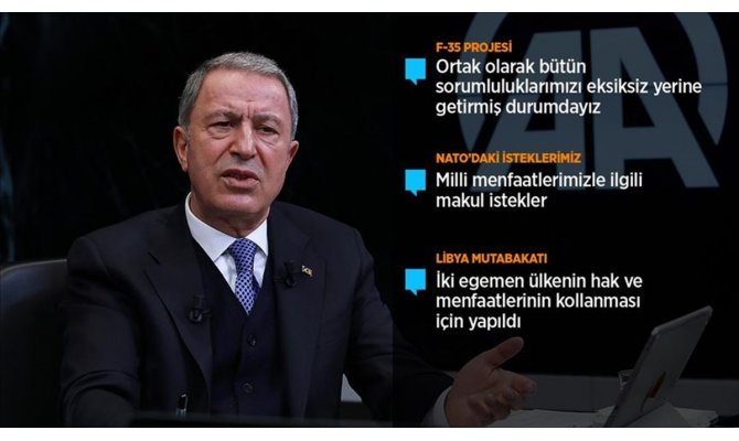 Bakan Akar: YPG teröristtir bütün dünya bunu böyle bilecek