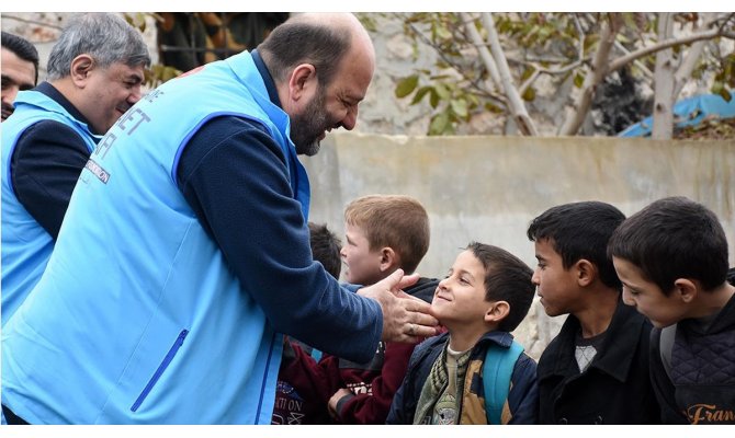 Türkiye Diyanet Vakfı İdlib'de okul açtı