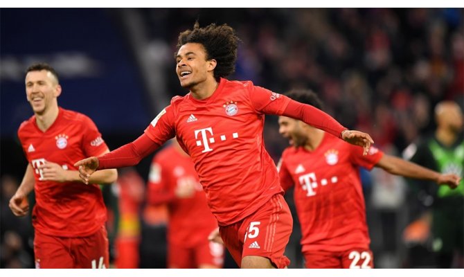 Bayern Münih, ilk devrenin son maçında Wofsburg'u 2-0 yendi