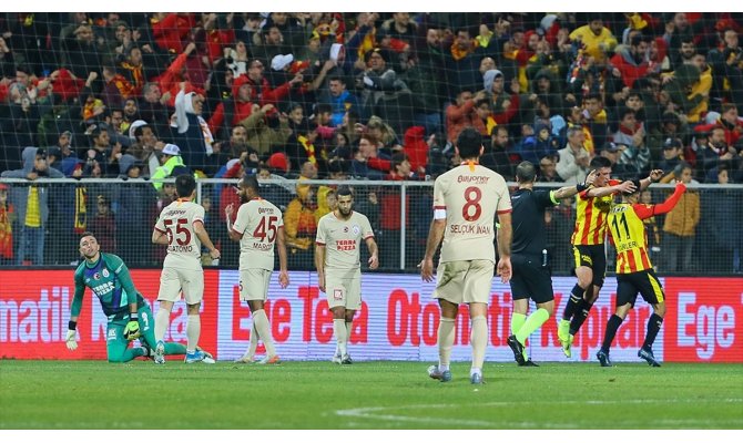 Galatasaray deplasmanda mağlup