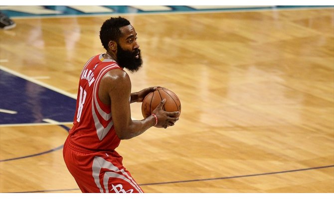 NBA'de Rockets Suns'ı Harden'ın 47 sayısıyla yıktı