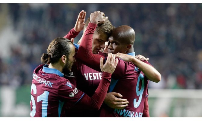 Trabzonspor Konya deplasmanından 3 puanla ayrıldı