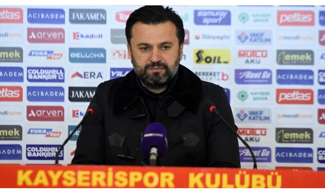 Kayserispor'da teknik direktör Bülent Uygun'la yollar ayrıldı