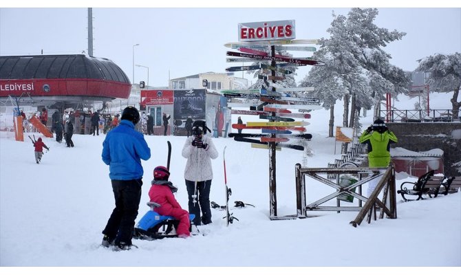 Erciyes yılbaşını 'dolu dolu' geçirecek