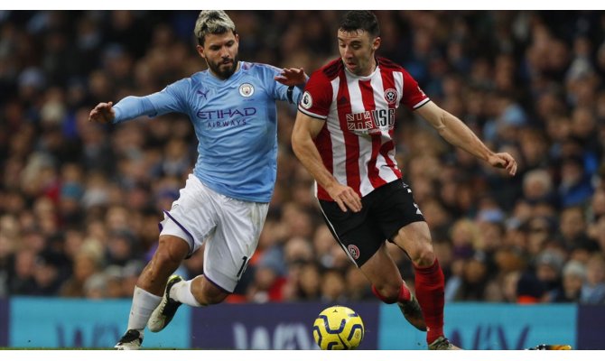 Premier Lig'de Manchester City, Sheffield United'ı 2-0 yendi