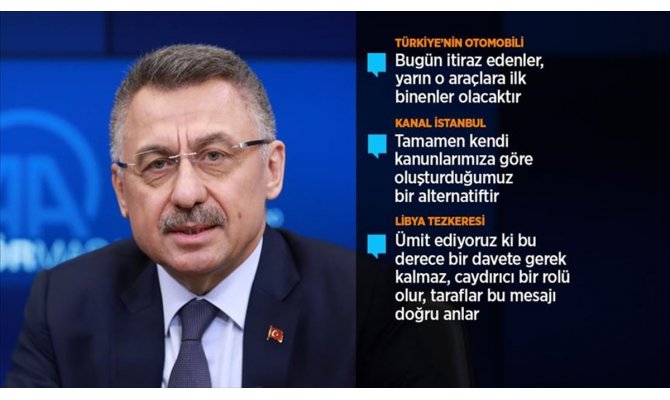 Cumhurbaşkanı Yardımcısı Oktay: Libya'yla olan anlaşma ile bizi karaya hapsetme oyununu bozduk