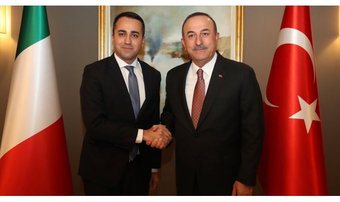 Çavuşoğlu İtalyan mevkidaşı Di Maio ile telefonda görüştü