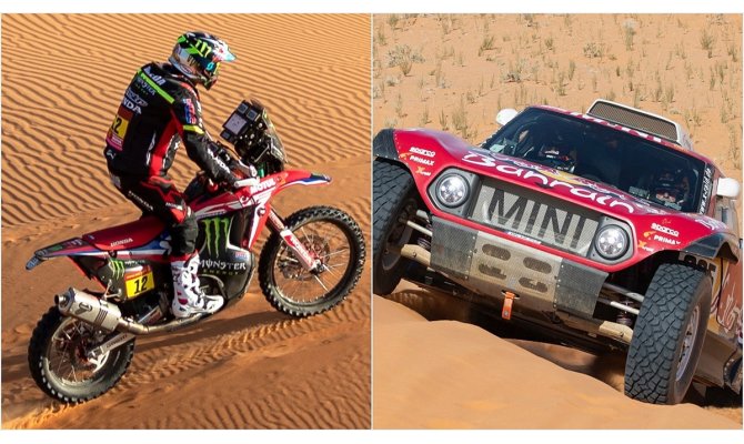 2020 Dakar Rallisi'ni otomobilde Sainz, motosiklette Barreda birinci bitirdi