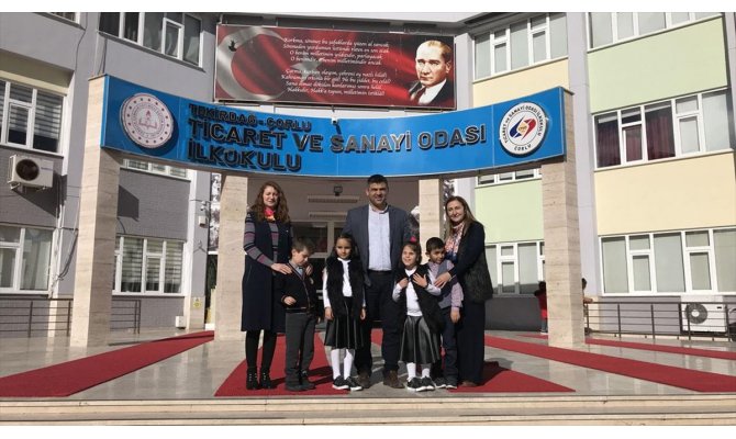 Cumhurbaşkanı Erdoğan'ın kabul ettiği engelli öğrencilerin sevinci