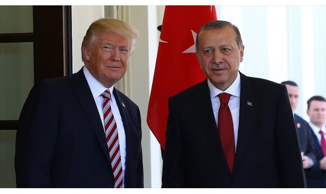 Cumhurbaşkanı Erdoğan ile ABD Başkanı Trump telefonda görüştü