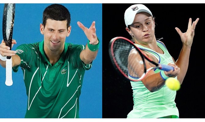 Avustralya Açık'ta Djokovic ve Barty 2. turda