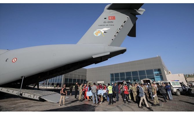 Somali'deki bombalı saldırıda yaralananlar Türkiye'ye getiriliyor