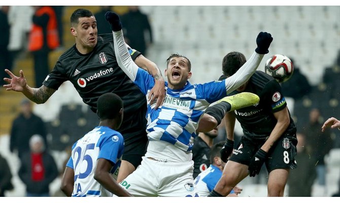 Erzurumspor, Beşiktaş'ı kupanın dışına itti