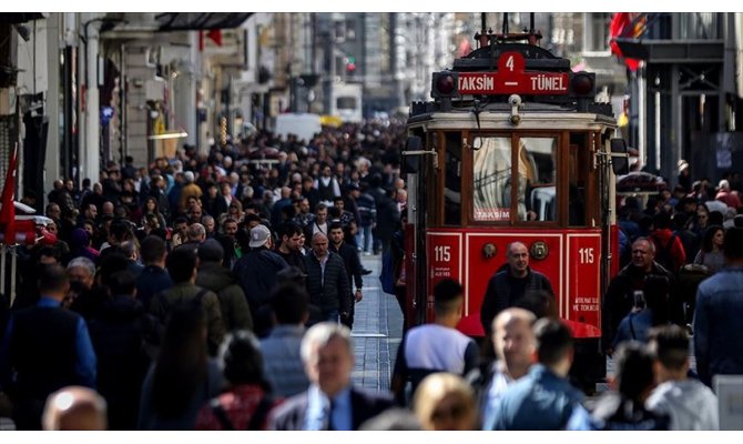 Türkiye'nin nüfusu 83 milyon 154 bin 997 kişiye ulaştı