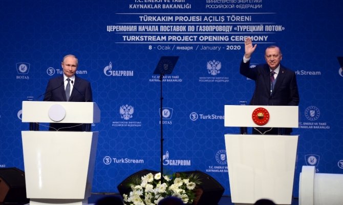 Cumhurbaşkanı Erdoğan, Rusya Devlet Başkanı Putin ile görüştü