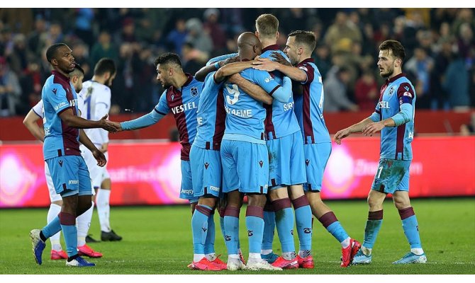 Trabzonspor'dan kupada gol yağmuru