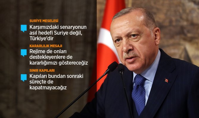 Cumhurbaşkanı Erdoğan: Şu ana kadar 2 bin 100'ün üzerinde rejim askeri öldürüldü