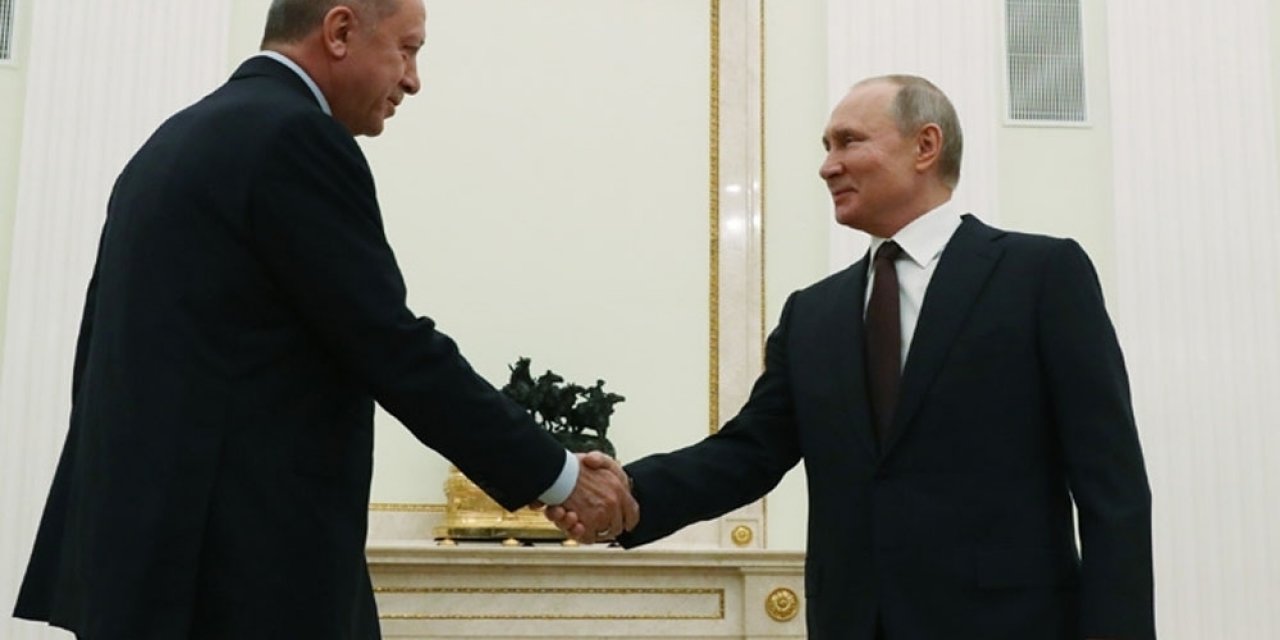 Cumhurbaşkanı Erdoğan, Rusya Devlet Başkanı Putin ile görüştü