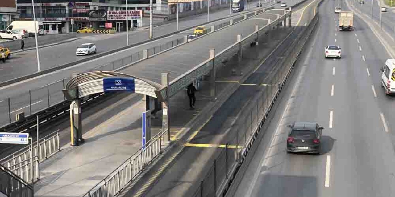 İstanbul'da trafik yoğunluğu yüzde 1’e düştü