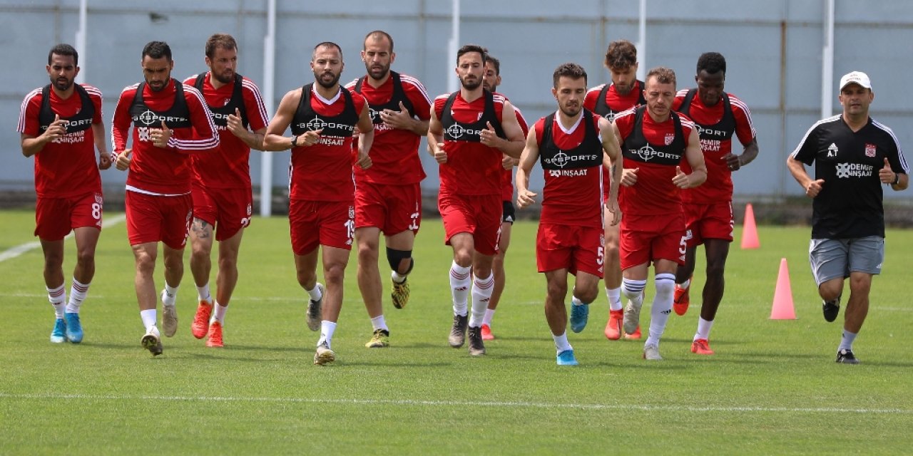 Sivasspor, Denizlispor hazırlıklarını sürdürüyor