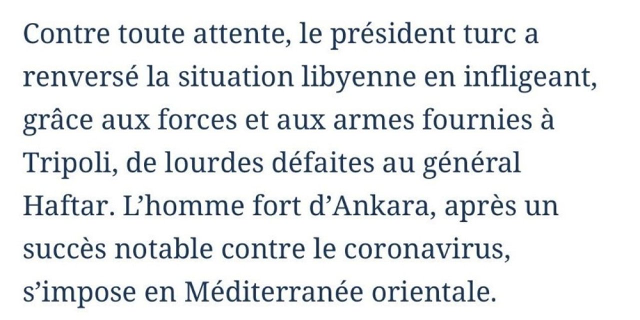 Fransız Le Figaro gazetesi: “Libya’nın Sultanı Erdoğan”