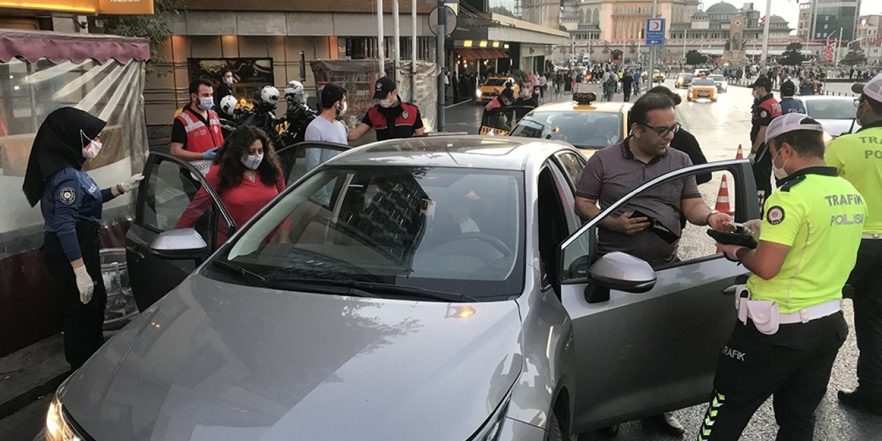 Taksim’de huzur uygulaması, adeta kuş uçurtulmadı