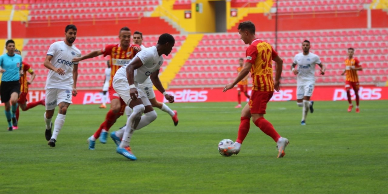 HES Kablo Kayserispor: 1 - Kasımpaşa: 0 (Maç sonucu)