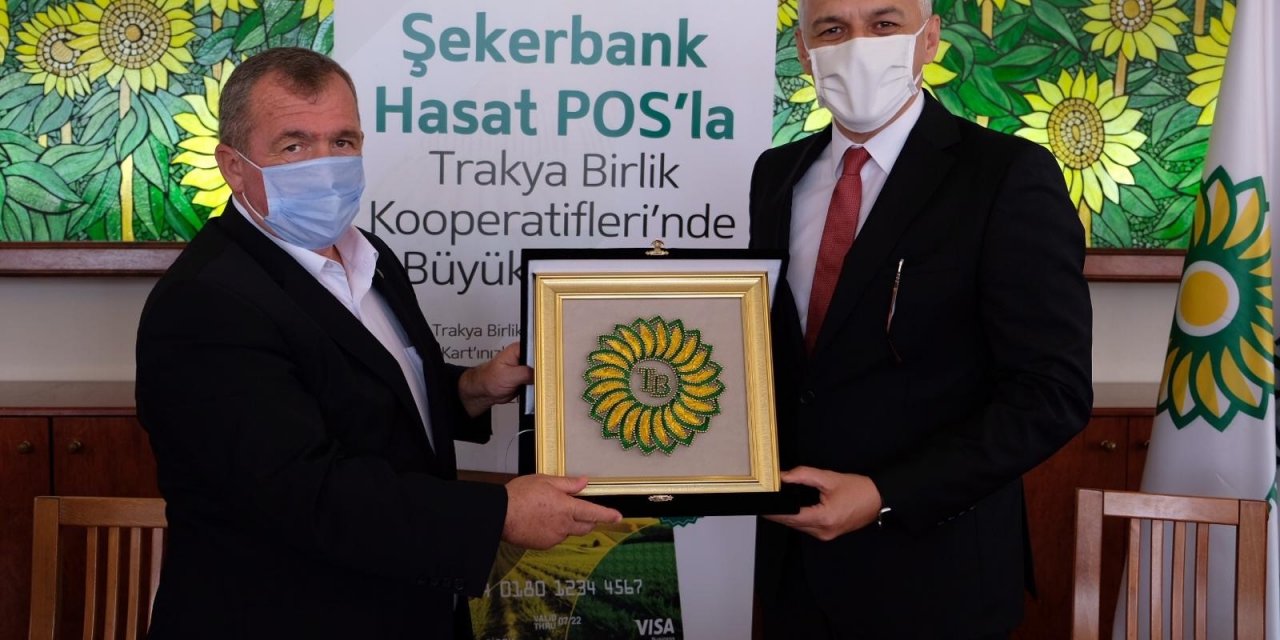 Şekerbank ve Trakya Birlik iş birliğiyle çiftçilere destek