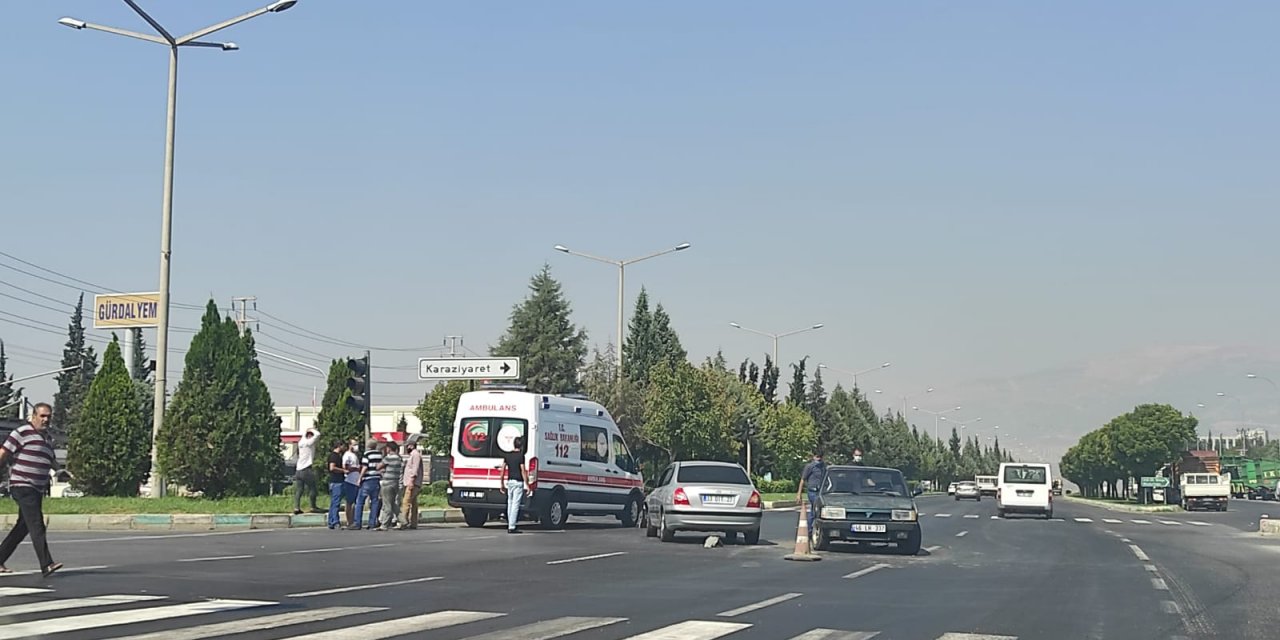 Kahramanmaraş’ta tarik kazası: 1 yaralı