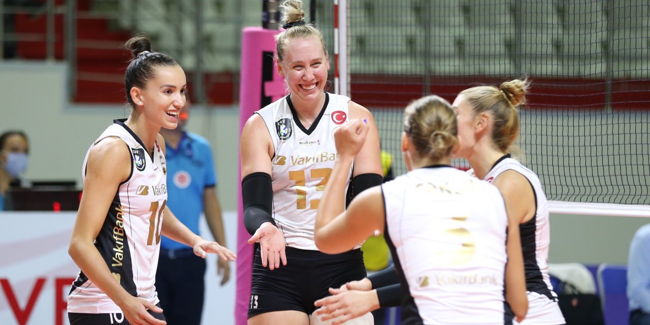 VakıfBank'tan ligdeki üçüncü zafer