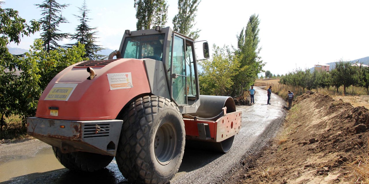 Kahramanmaraş’taki grup yollarında çalışmalar sürüyor